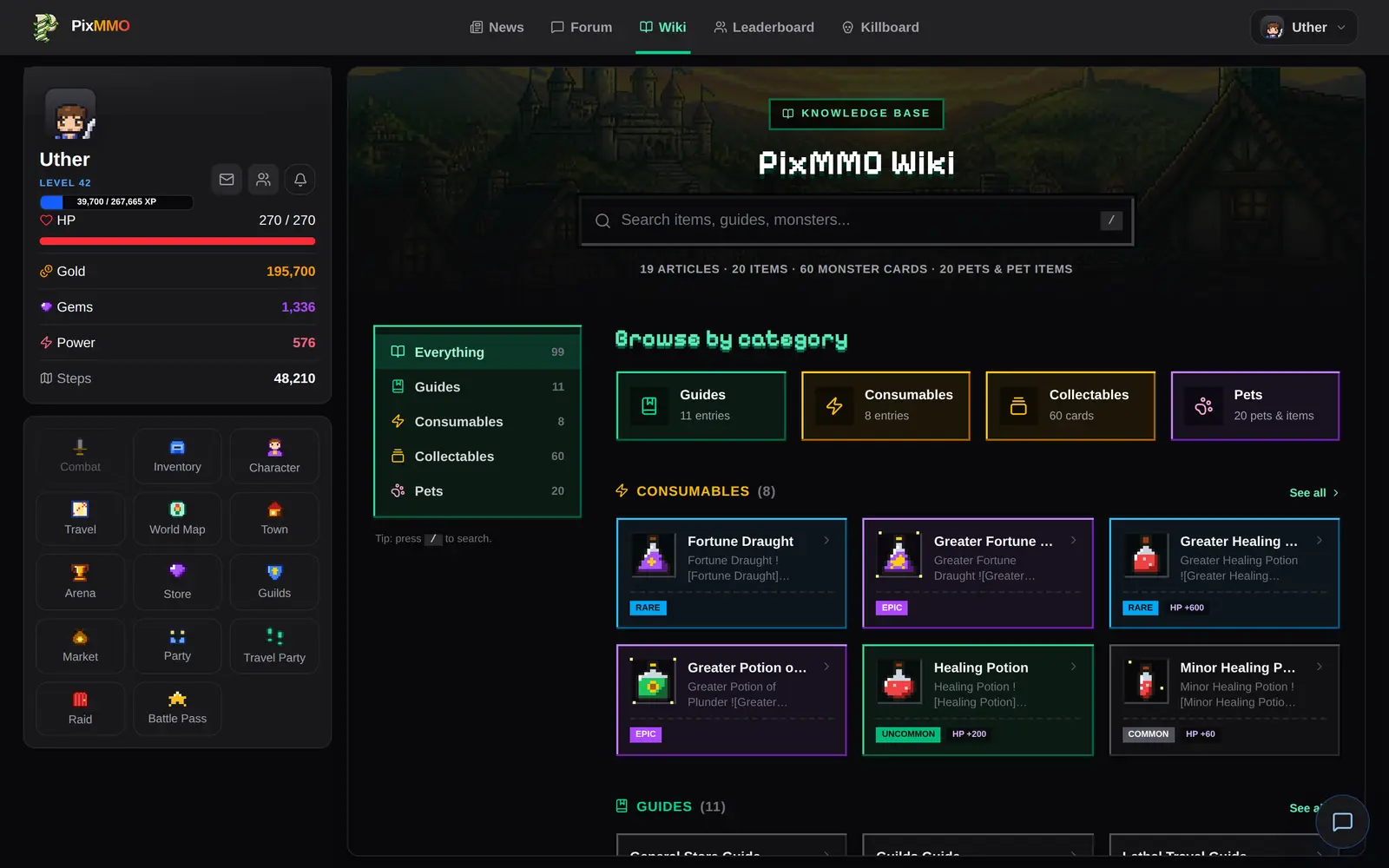 Pixmmo-wiki